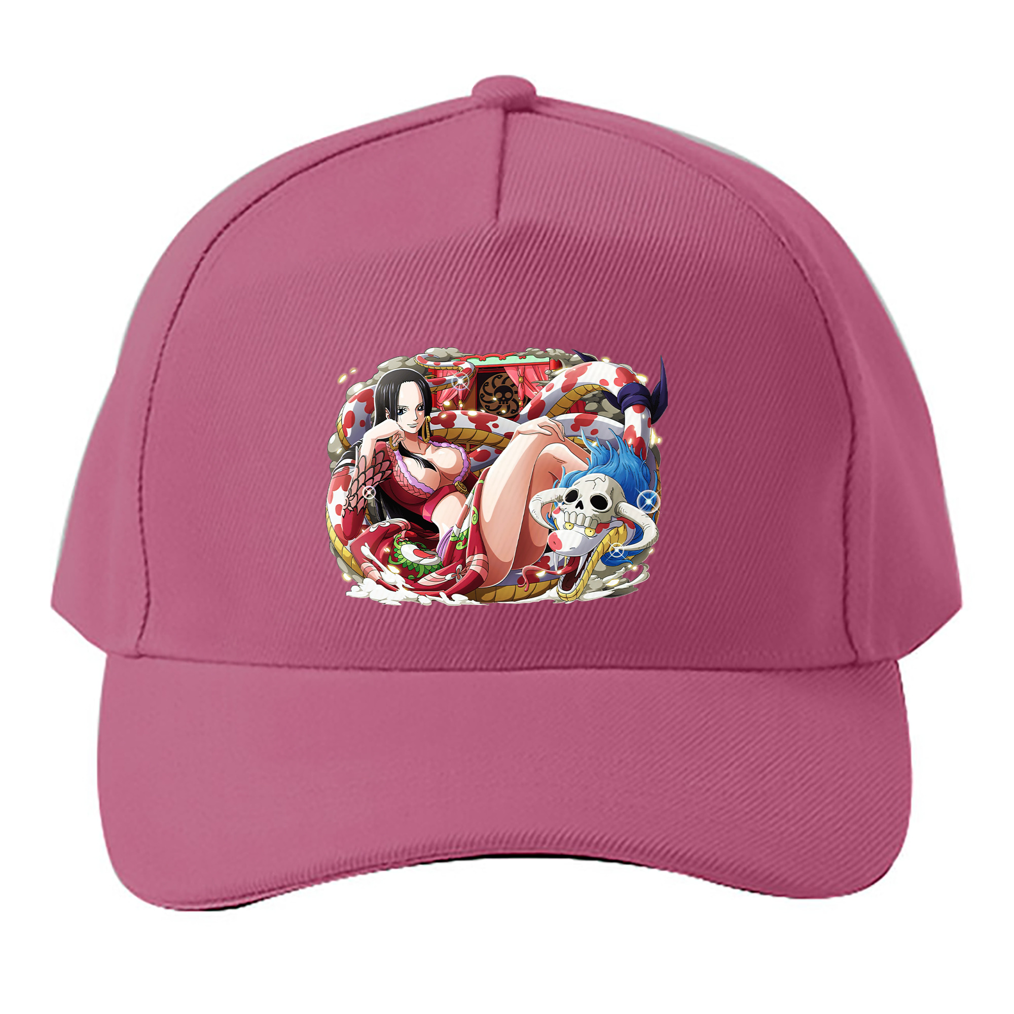 （画像用） ワンピース ボア・ハンコック ONE PIECE Boa·Hancock ベースボールキャップ 綿100％ 男女兼用 帽子 スポーツ
